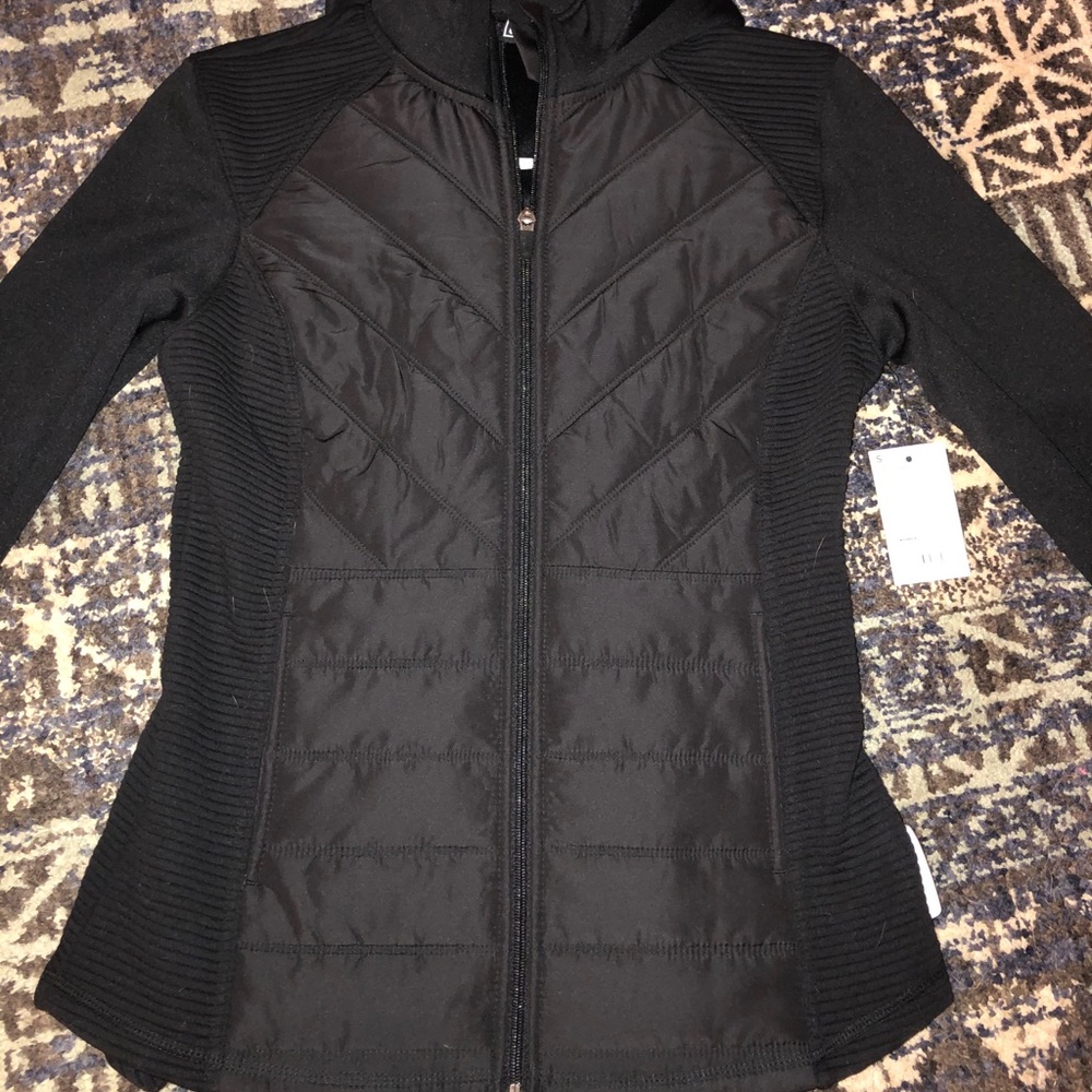 Black Fila womans sports jacket